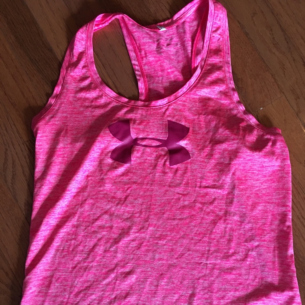 Under armor tank pink size medium